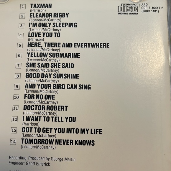 The Beatles Revolver CD - Picture 5 of 7